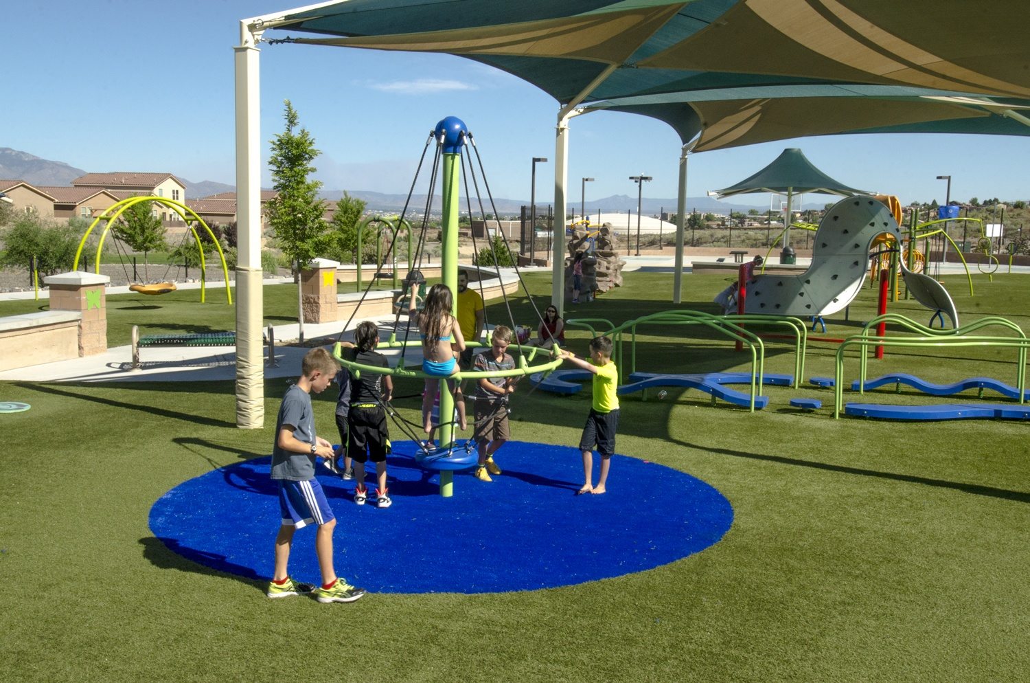 A Park Above - Rio Rancho, New Mexico | Playground Grass