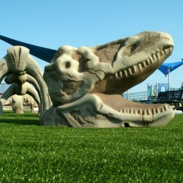 Dinosaur sculpture