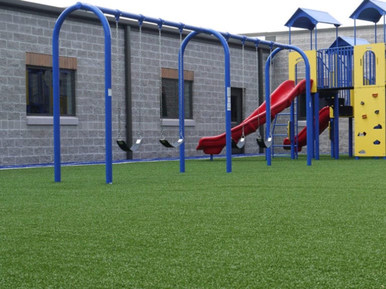 Blackhawk Christian School | Playground Grass