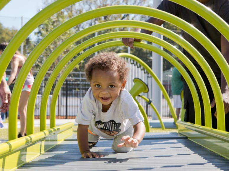 Children playing at Mary’s Magical Place in Hendersonville, TN