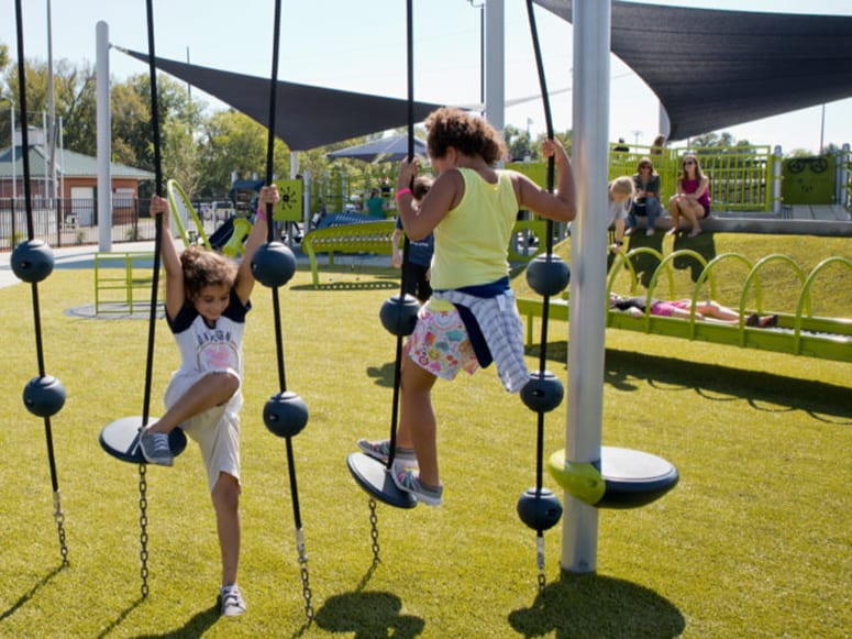 Children playing at Mary’s Magical Place in Hendersonville, TN