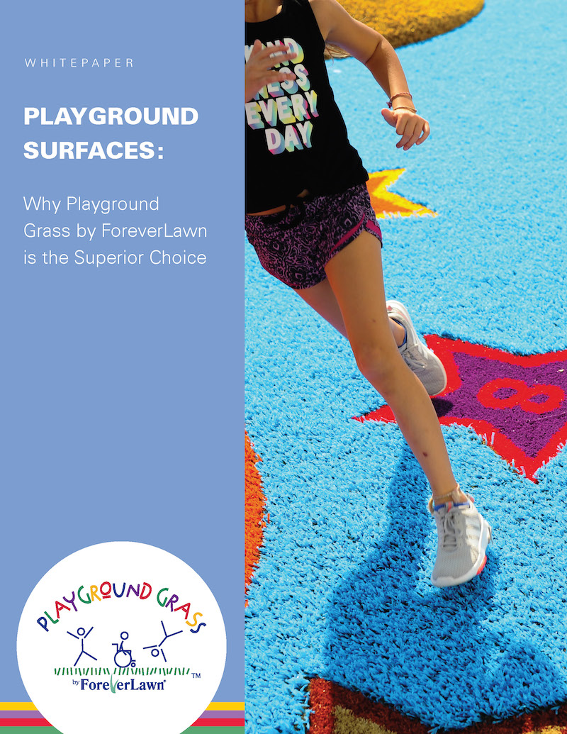 Playground Surfaces: Why Playground Grass by ForeverLawn is the Superior Choice